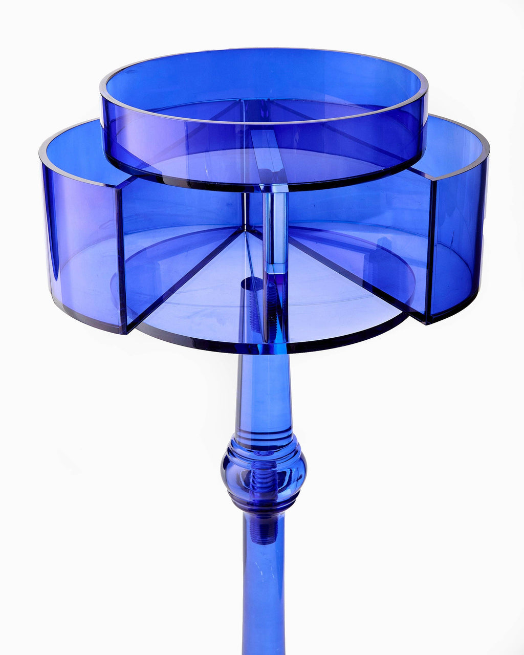 Blue Acrylic Table