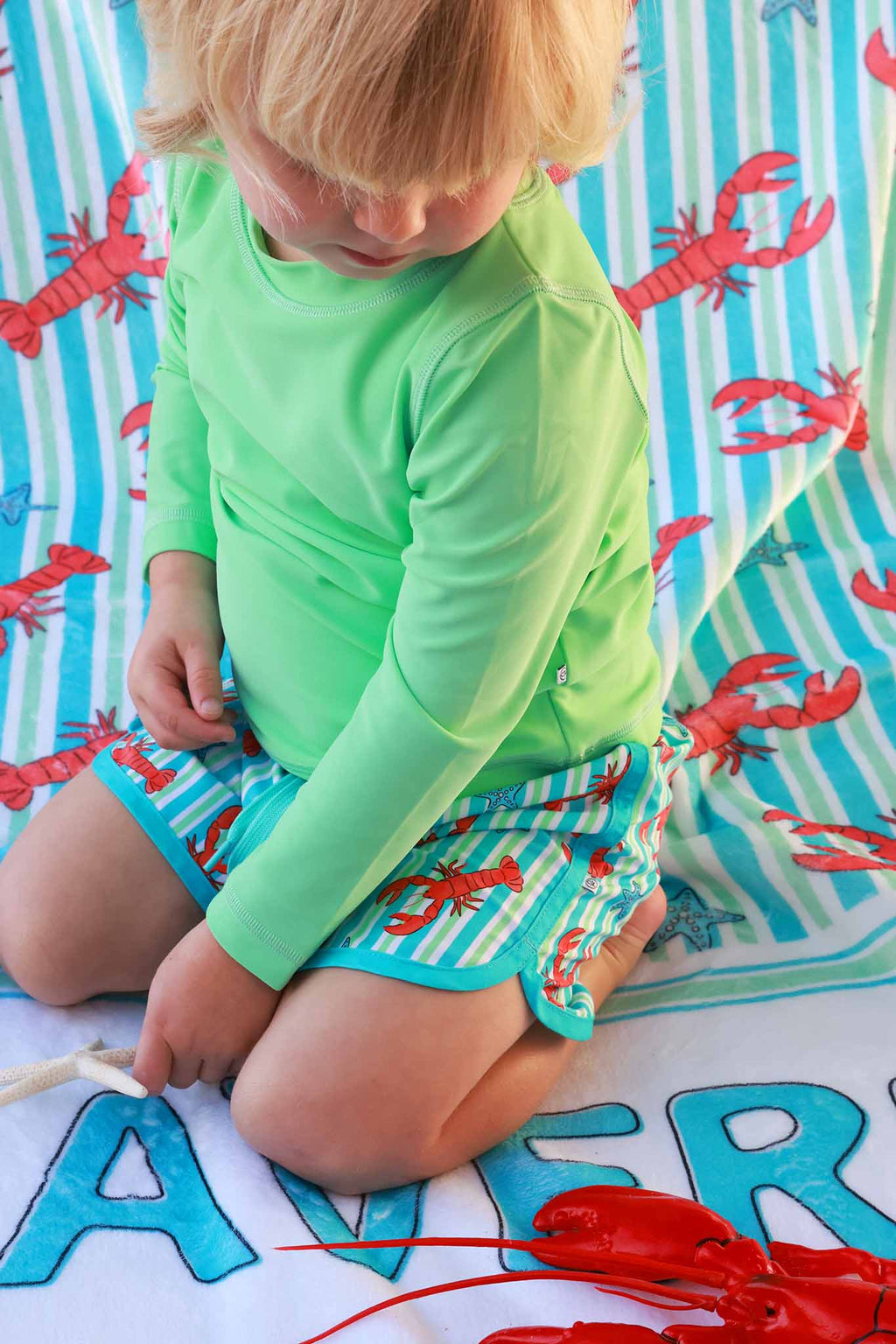 Long Sleeve Rash Guard Shirt | Sea Sprout: 4T