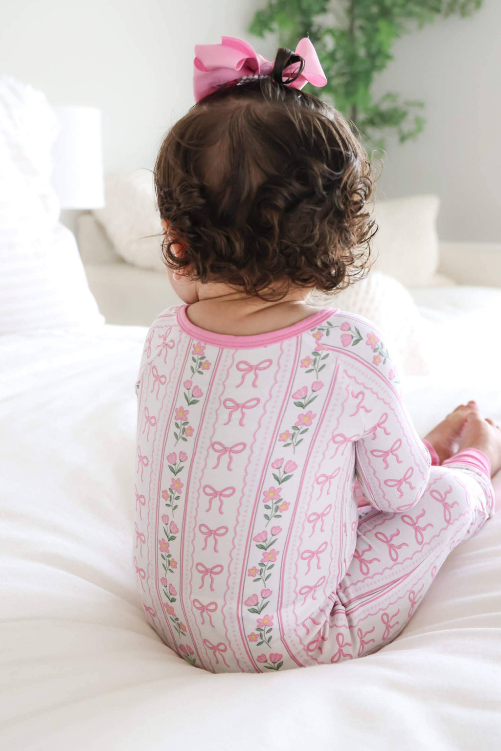 Convertible Zip Romper | Coquette Garden: 3-6 months