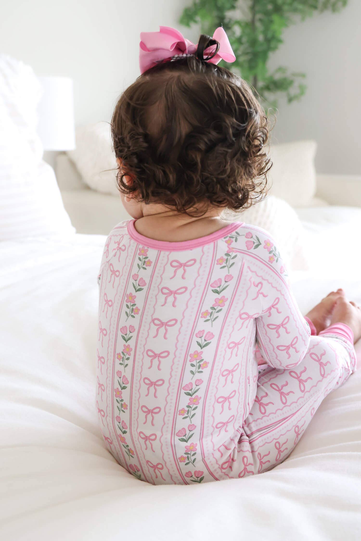 Convertible Zip Romper | Coquette Garden: 6-12 months