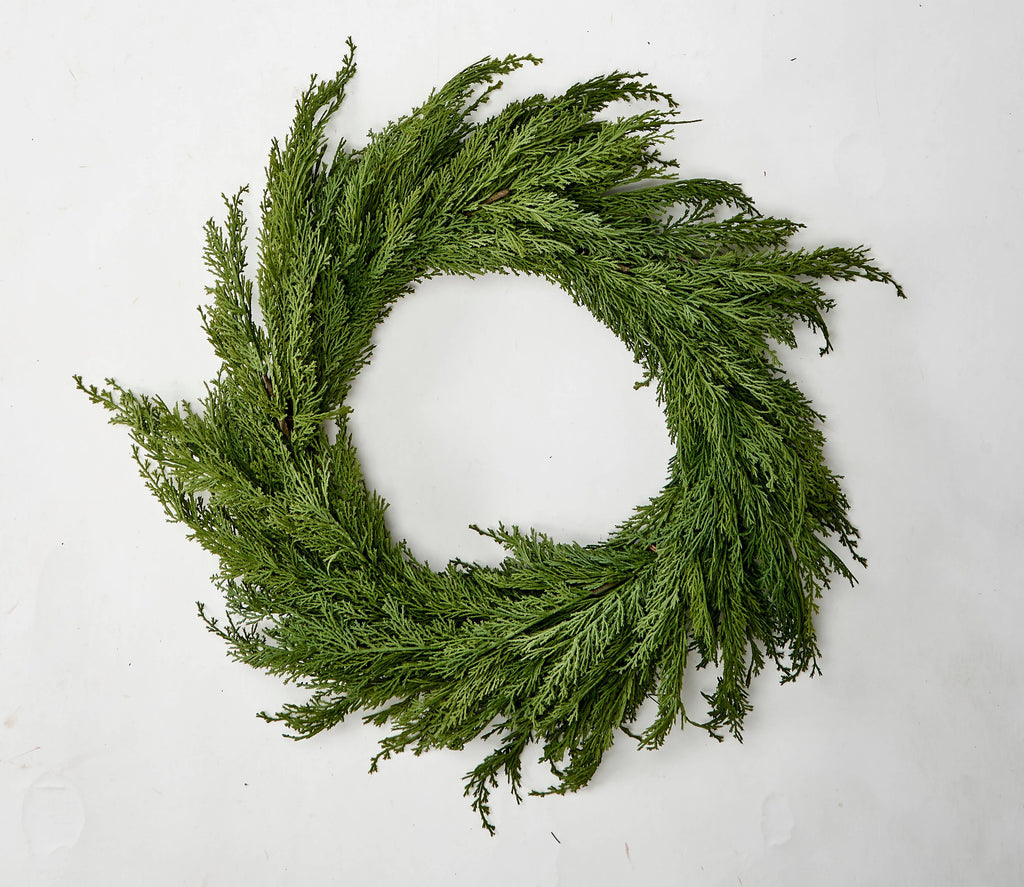 24" Cedar Wreath