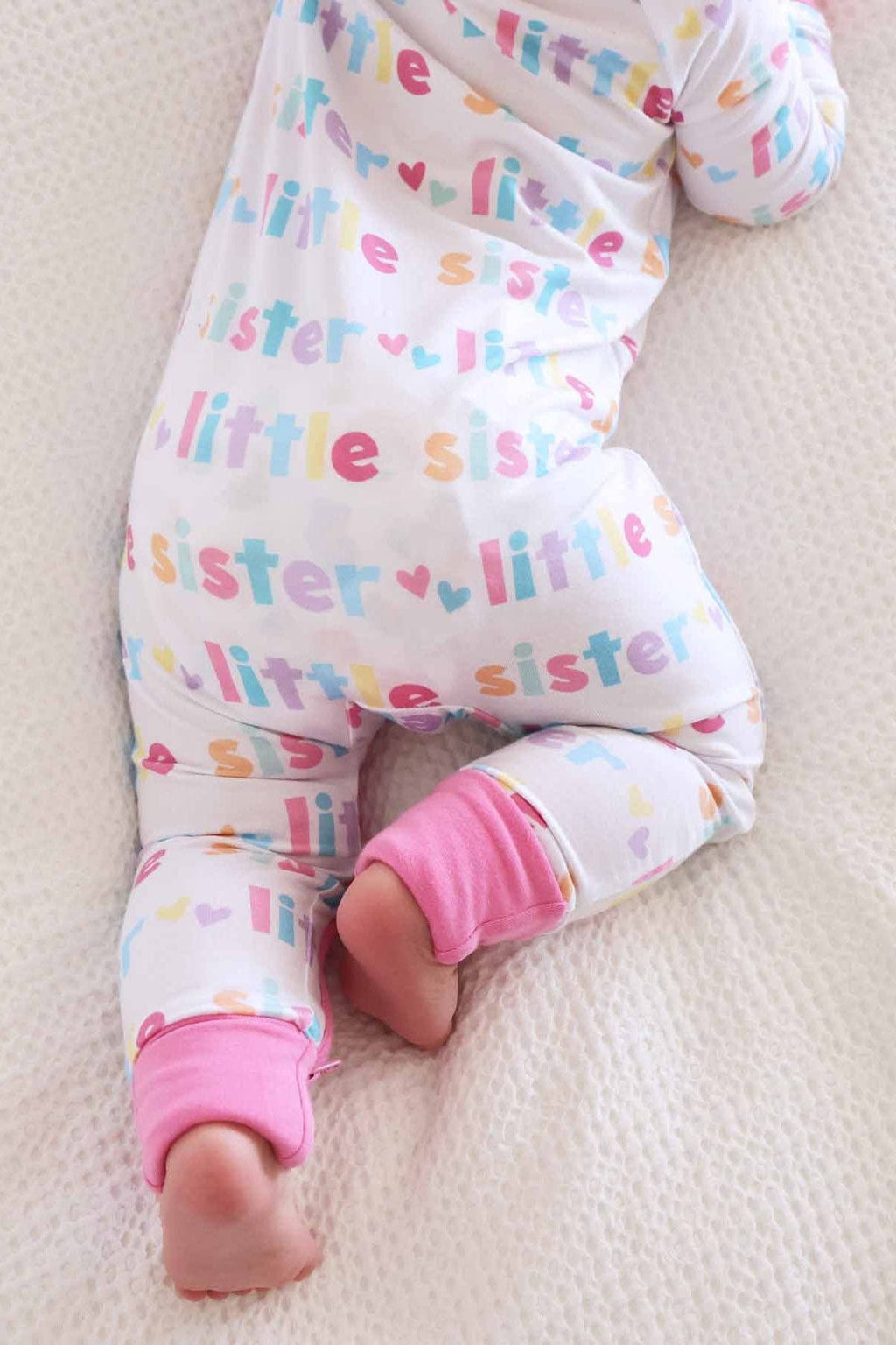 Little Sister Convertible Zip Romper: 3-6 months