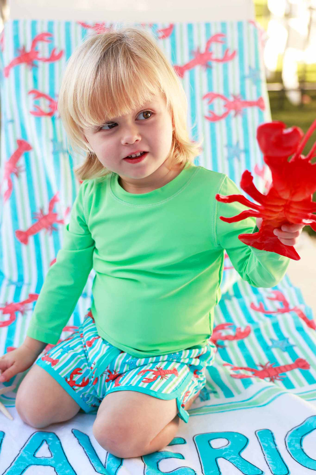Long Sleeve Rash Guard Shirt | Sea Sprout: 3-6 months