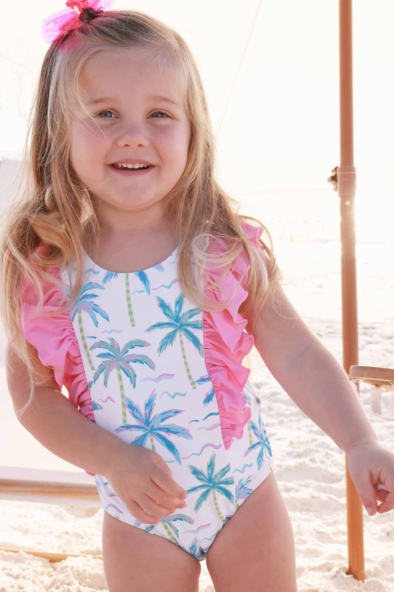Double Ruffle One Piece | Blue Lagoon: 18-24 months