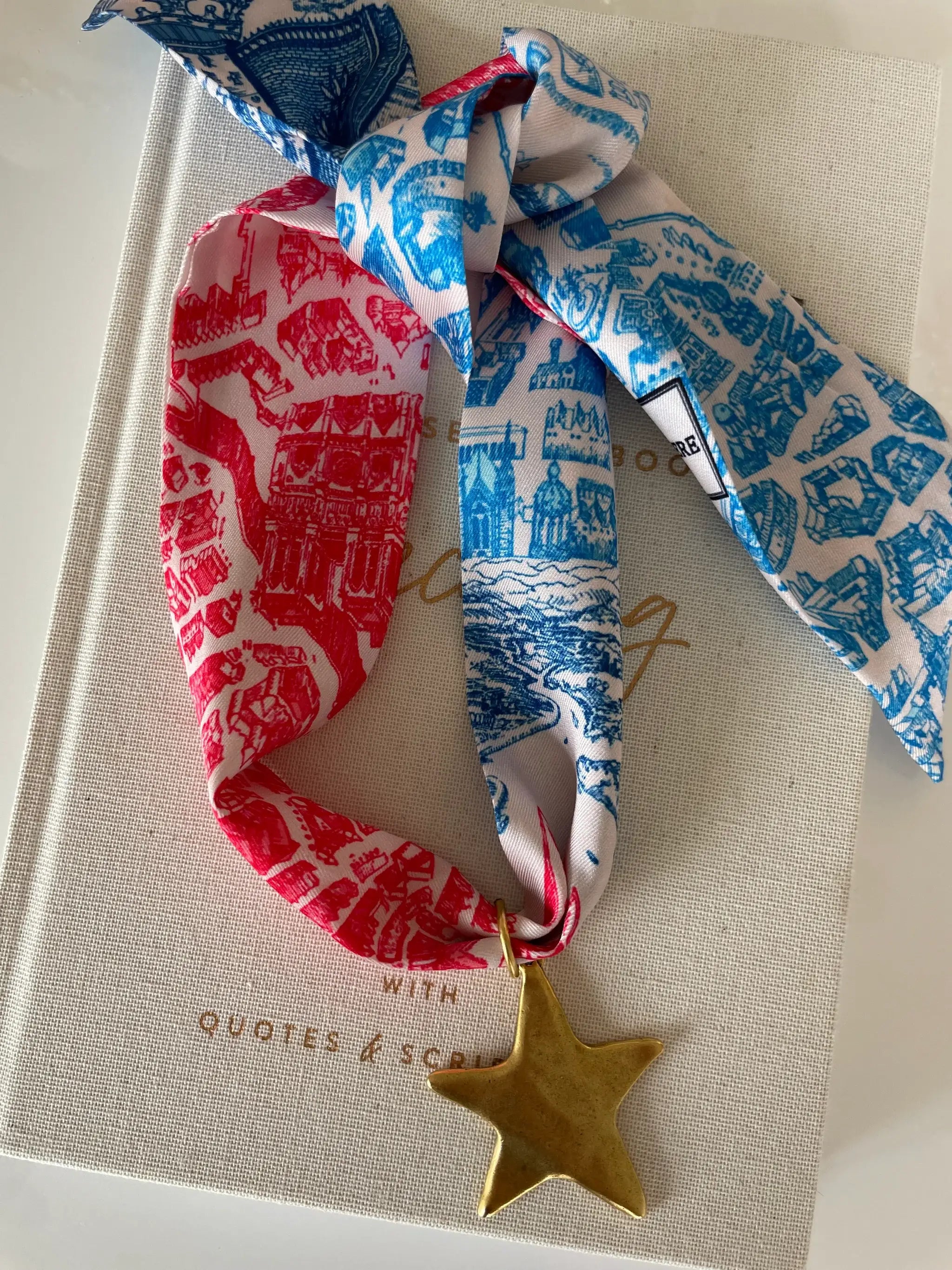 USA Scarf Necklace