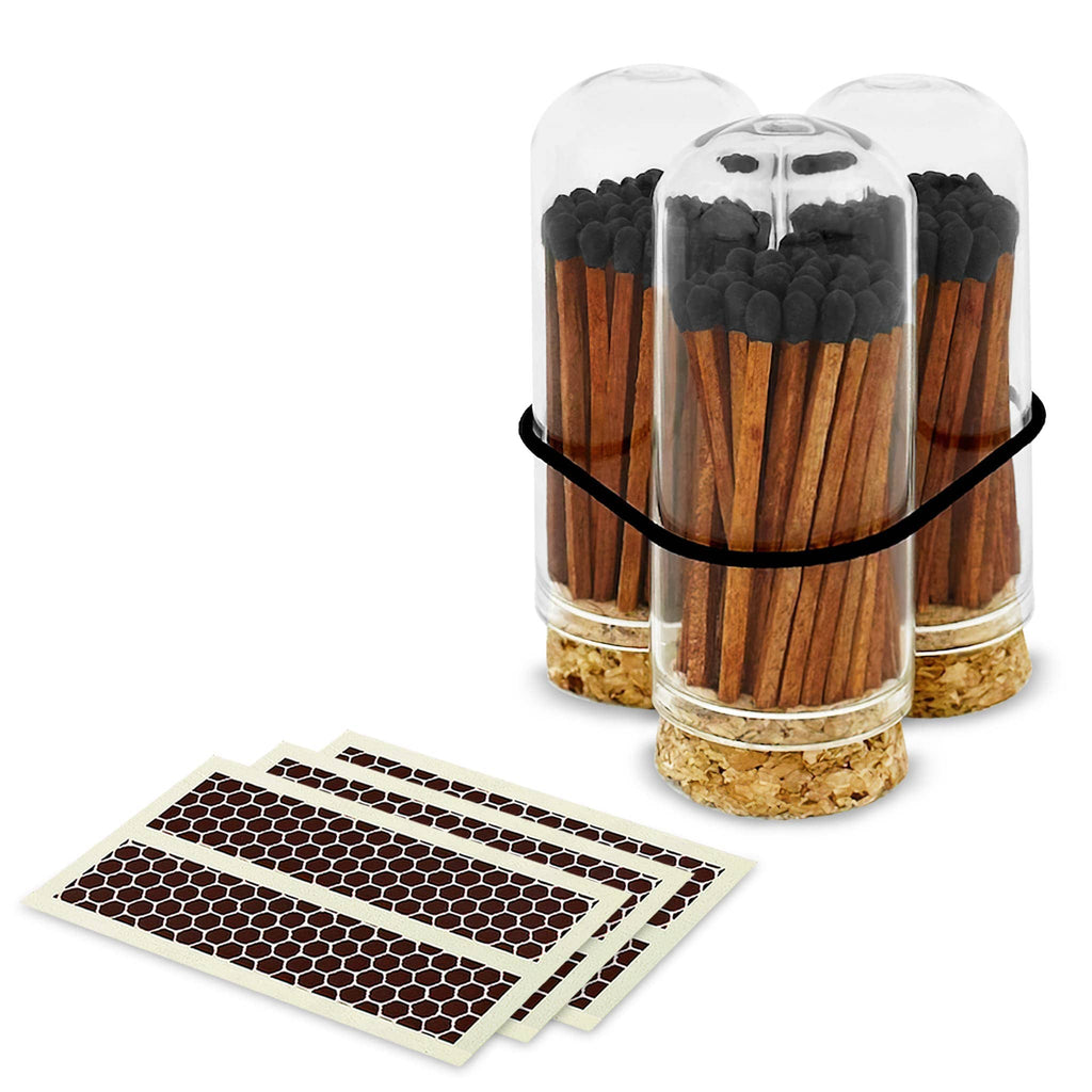 2" Matches + Mini Cloche - Colors of Your Choice + Strikers: All Black
