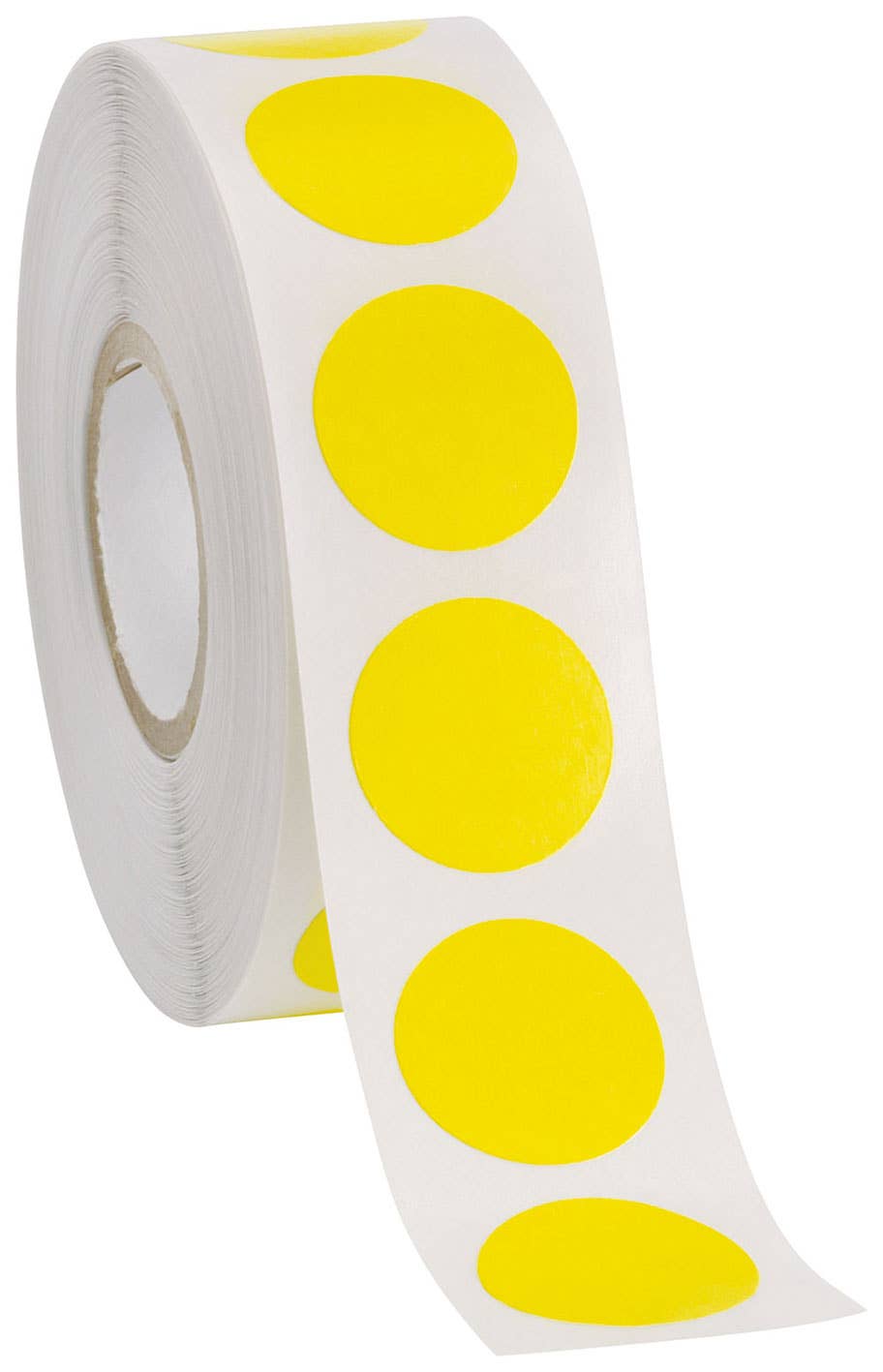 3/4" Self-Adhesive Labels - Roll of 1,000: Yellow