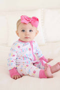 Little Sister Convertible Zip Romper: 3-6 months