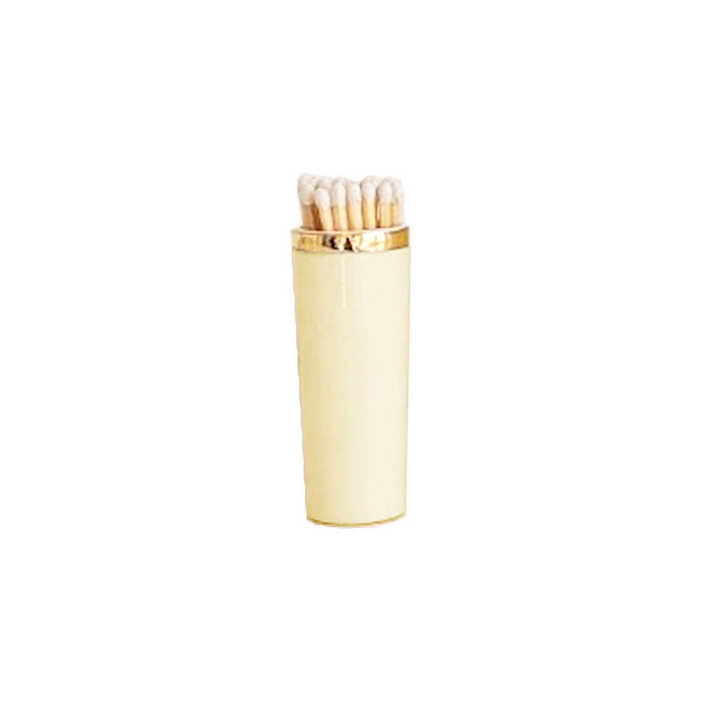 Solid Match Holder/ Striker with Gold Accent: Cherry Blossom Pink