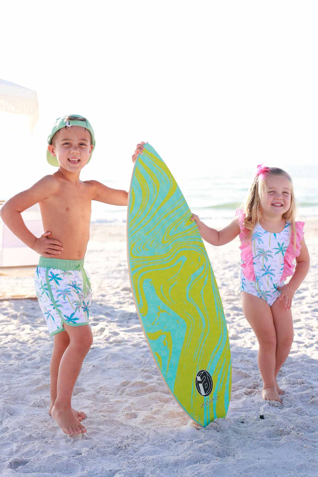 Double Ruffle One Piece | Blue Lagoon: 6-12 months