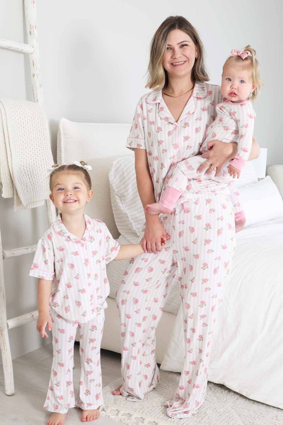 Women's Two Piece Flare Lounge Set | Rosy & Cozy: 2XL