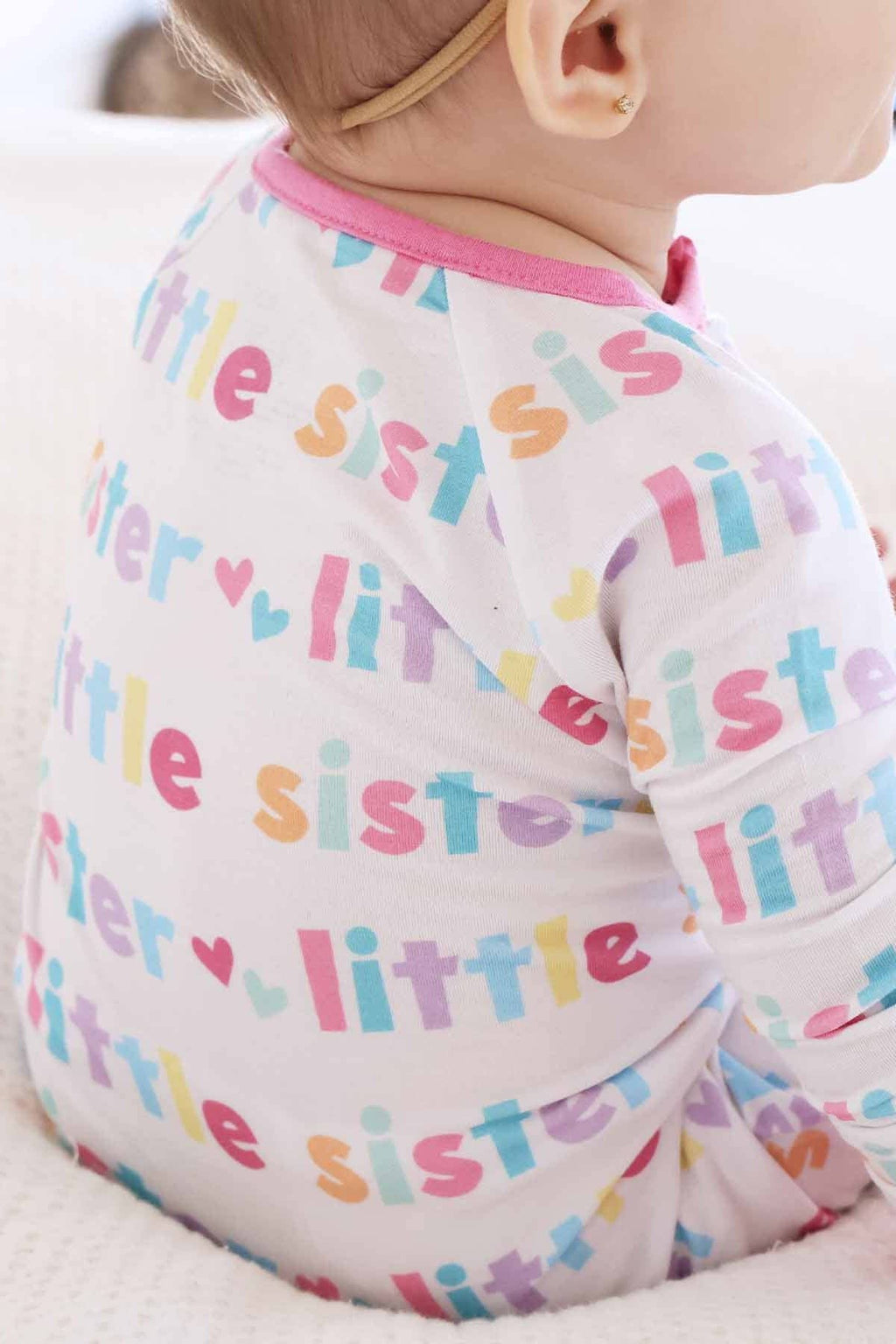 Little Sister Convertible Zip Romper: 0-3 months