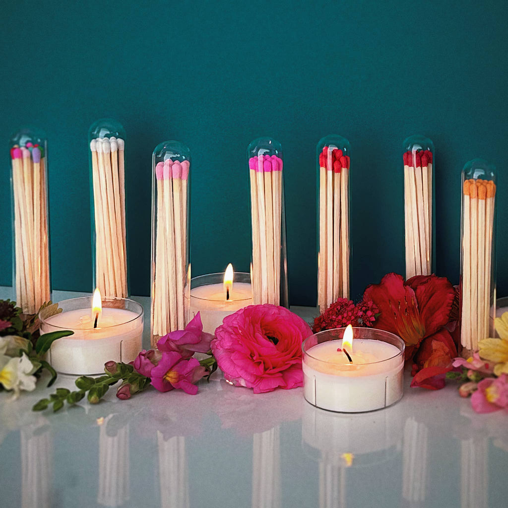 4" Matches + Mini Cloche - Colors of Your Choice + Strikers: Steel Blue