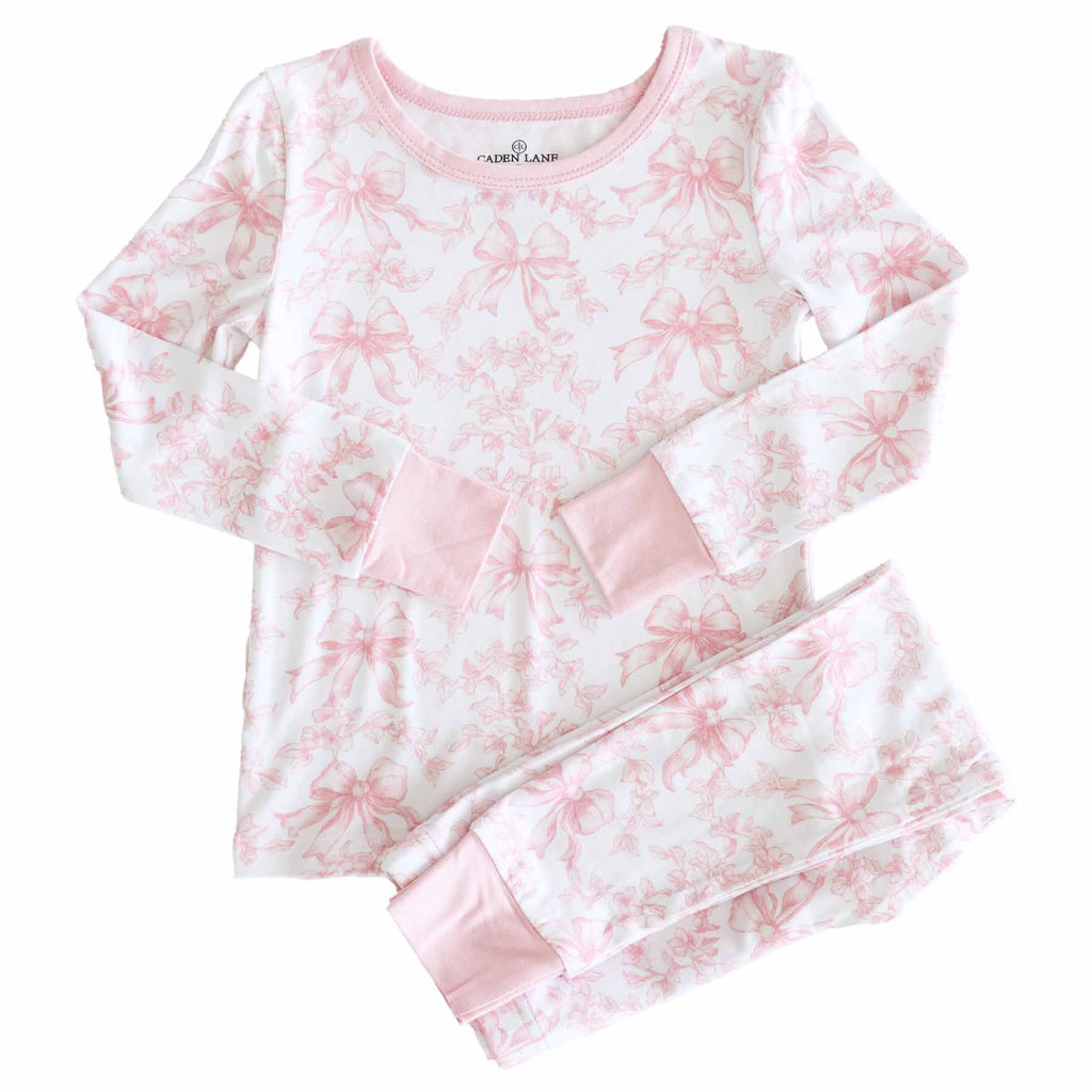 Fancy Frills Two Piece Pajama Set: 3T