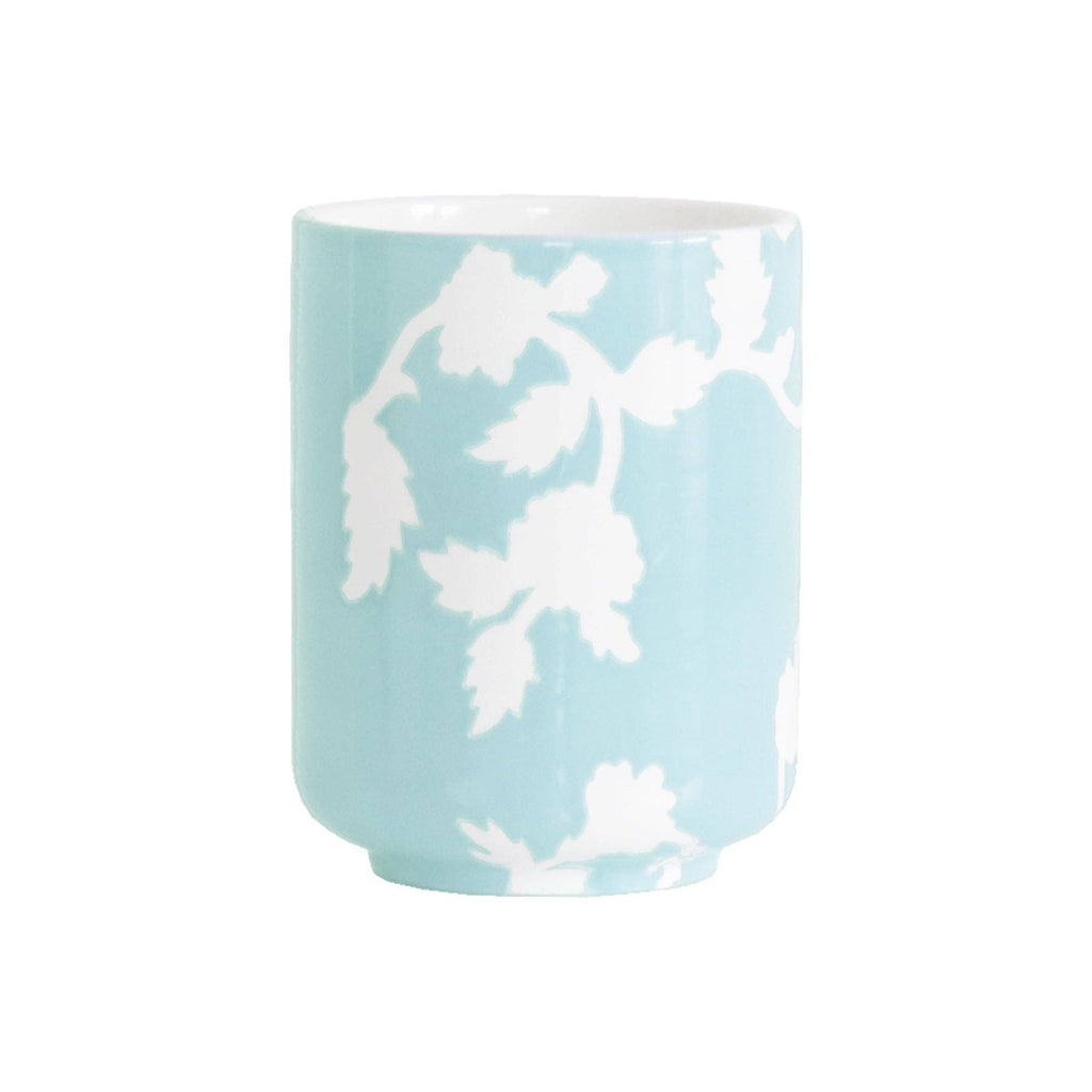 Chinoiserie Dreams Large Vase/ Utensil Holder: Cherry Blossom Pink