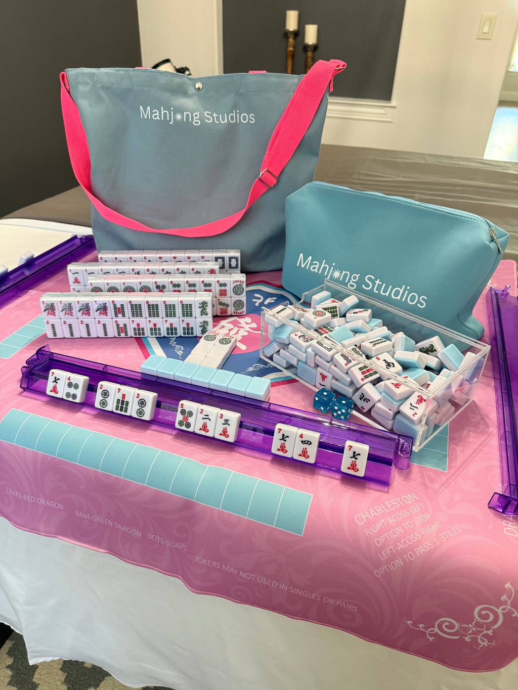 All In One - Mahjong Bundle -American Mahjong Set 166 Bundle: No Rack