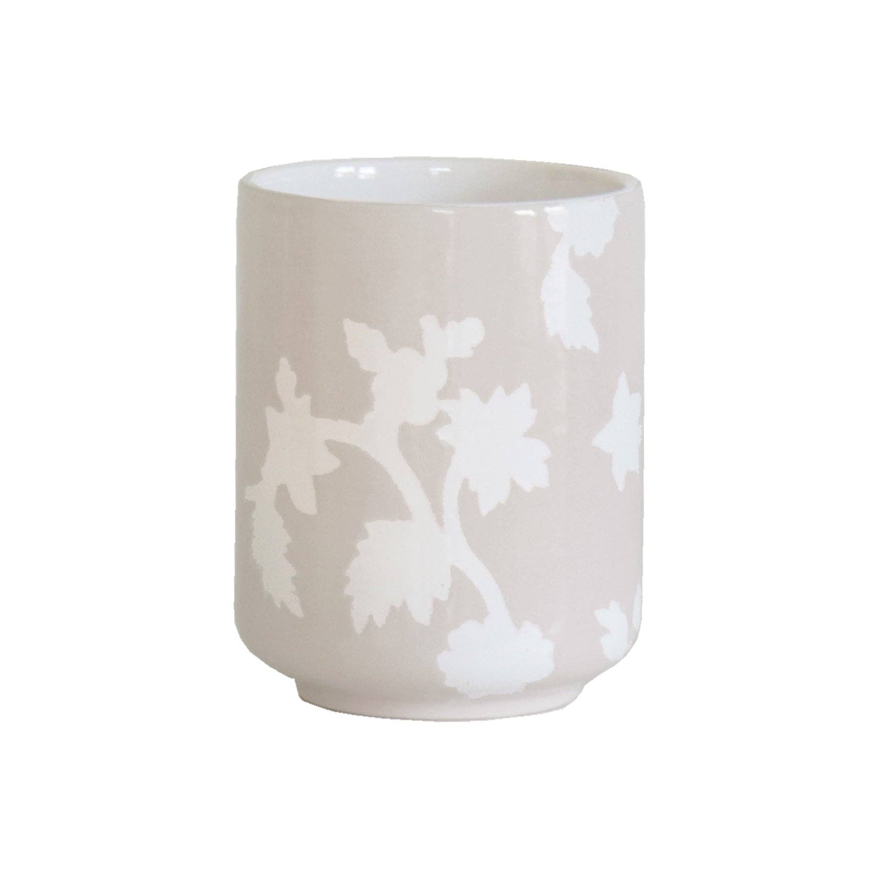 Chinoiserie Dreams Large Vase/ Utensil Holder: Light Lavender