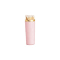 Solid Match Holder/ Striker with Gold Accent: Cherry Blossom Pink