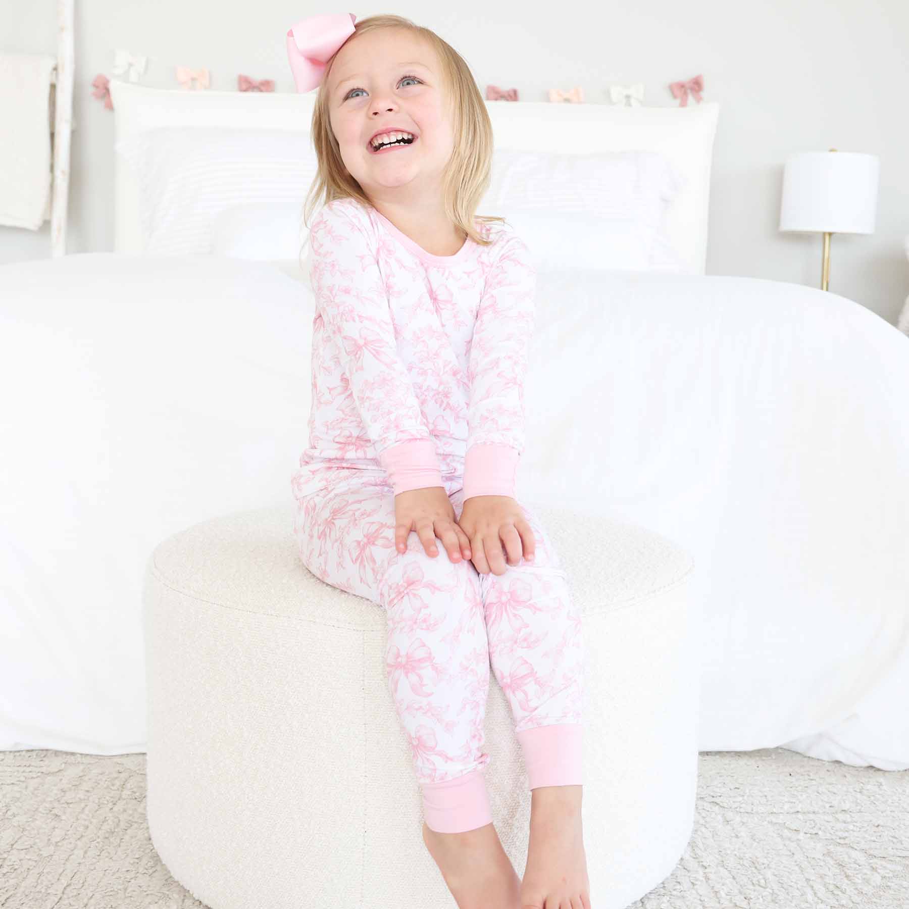 Fancy Frills Two Piece Pajama Set: 18-24 months