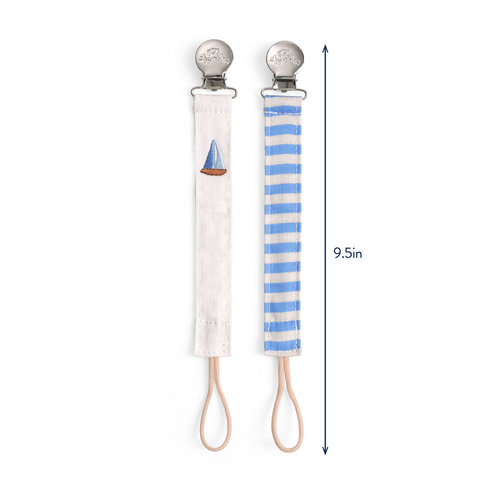 *NEW* Itzy Clip™ - Fabric Pacifier Strap: Nautical