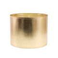 Round Gold Foil Lamp Shade 13/13" x 13/13" x 10"
