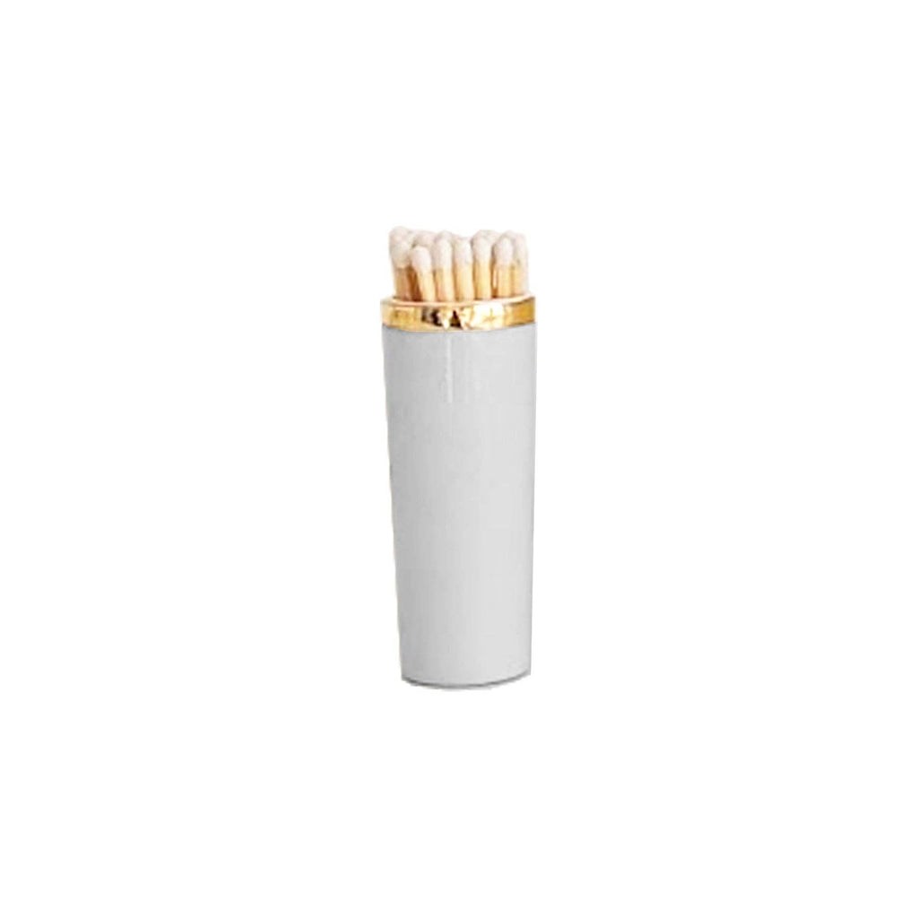 Solid Match Holder/ Striker with Gold Accent: Cherry Blossom Pink