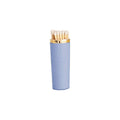 Solid Match Holder/ Striker with Gold Accent: French Blue