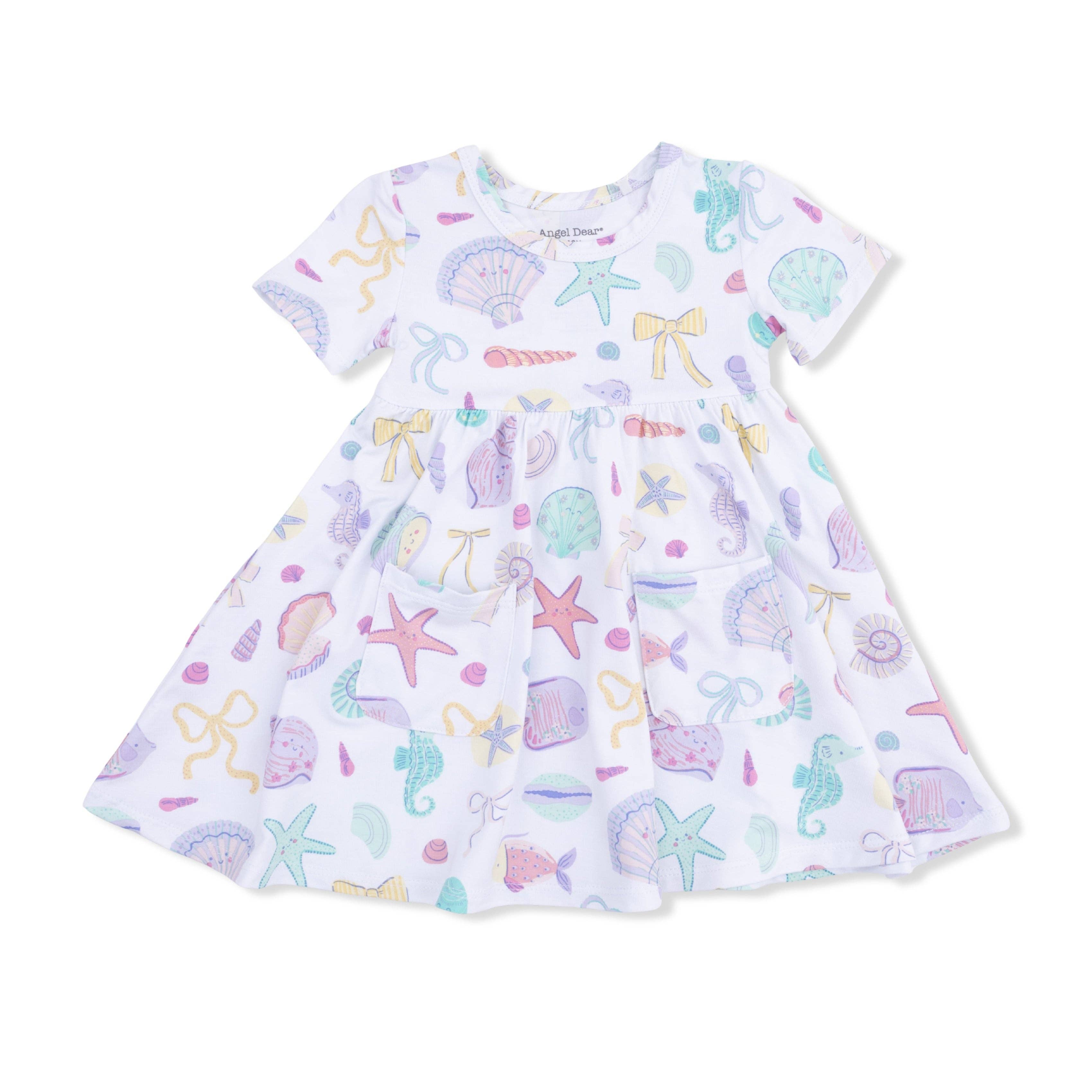 Beach Days - Twirly Dress with Cartwheel Short: 6-12M