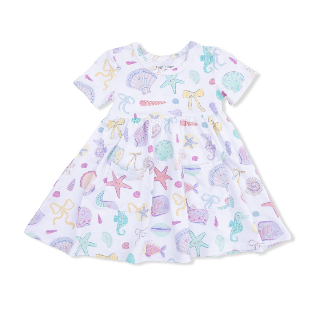 Beach Days - Twirly Dress with Cartwheel Short: 2T