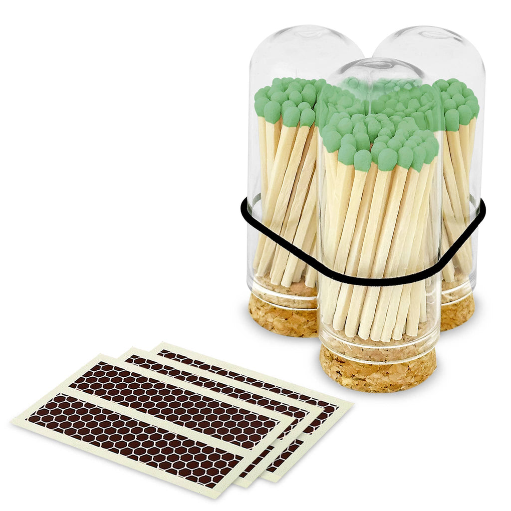 2" Matches + Mini Cloche - Colors of Your Choice + Strikers: Light Pink