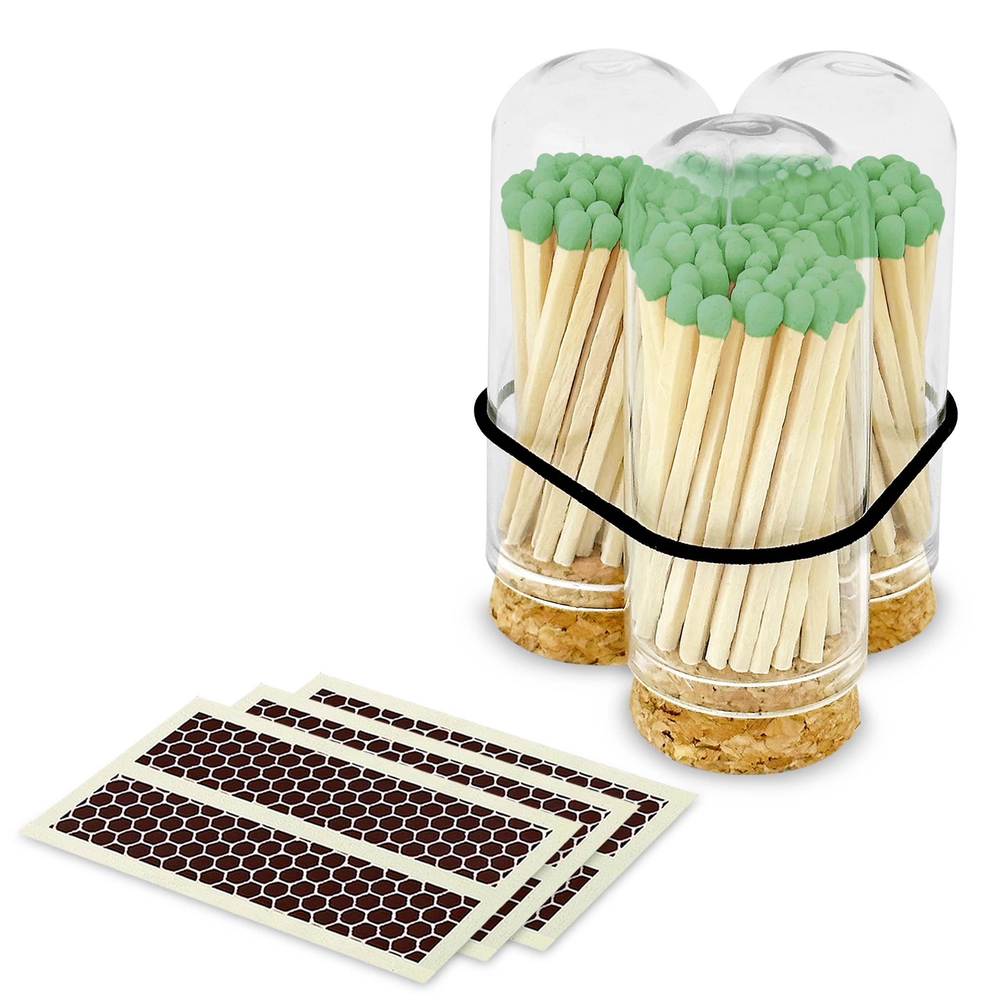 2" Matches + Mini Cloche - Colors of Your Choice + Strikers: Light Pink