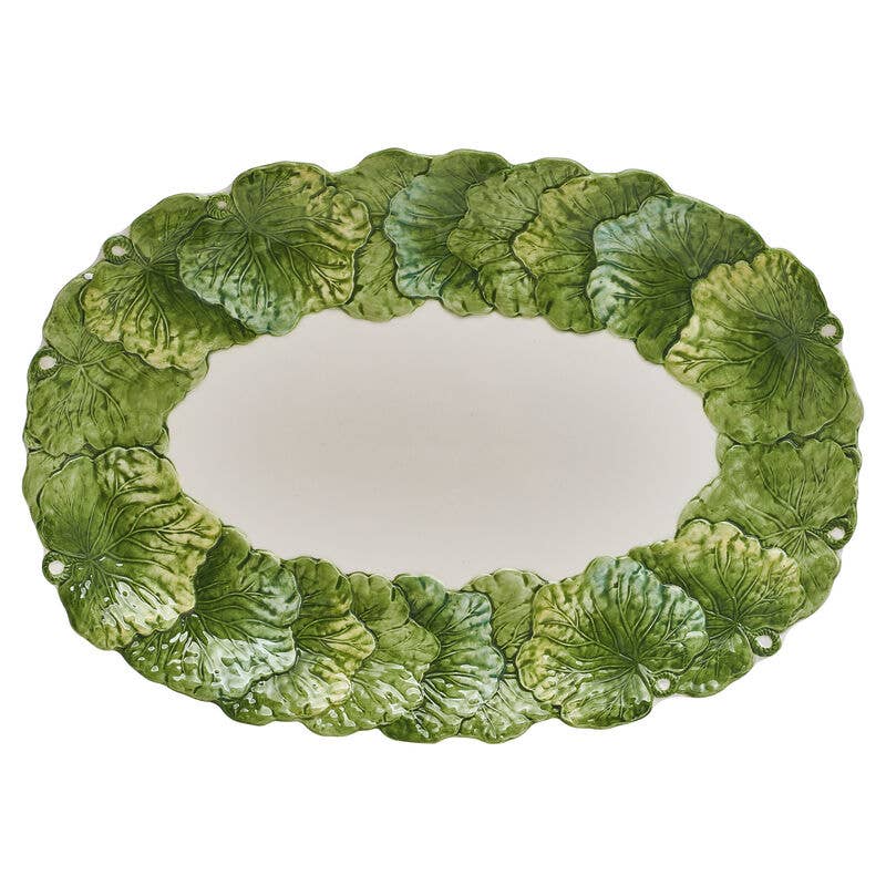 Fitz & Floyd La Fleur Leaf Platter 15In Brown Bx Pkg: MULTI / 5296808 / English