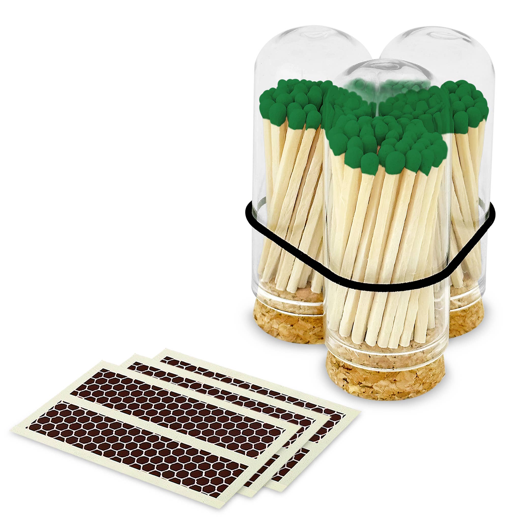 2" Matches + Mini Cloche - Colors of Your Choice + Strikers: Light Pink