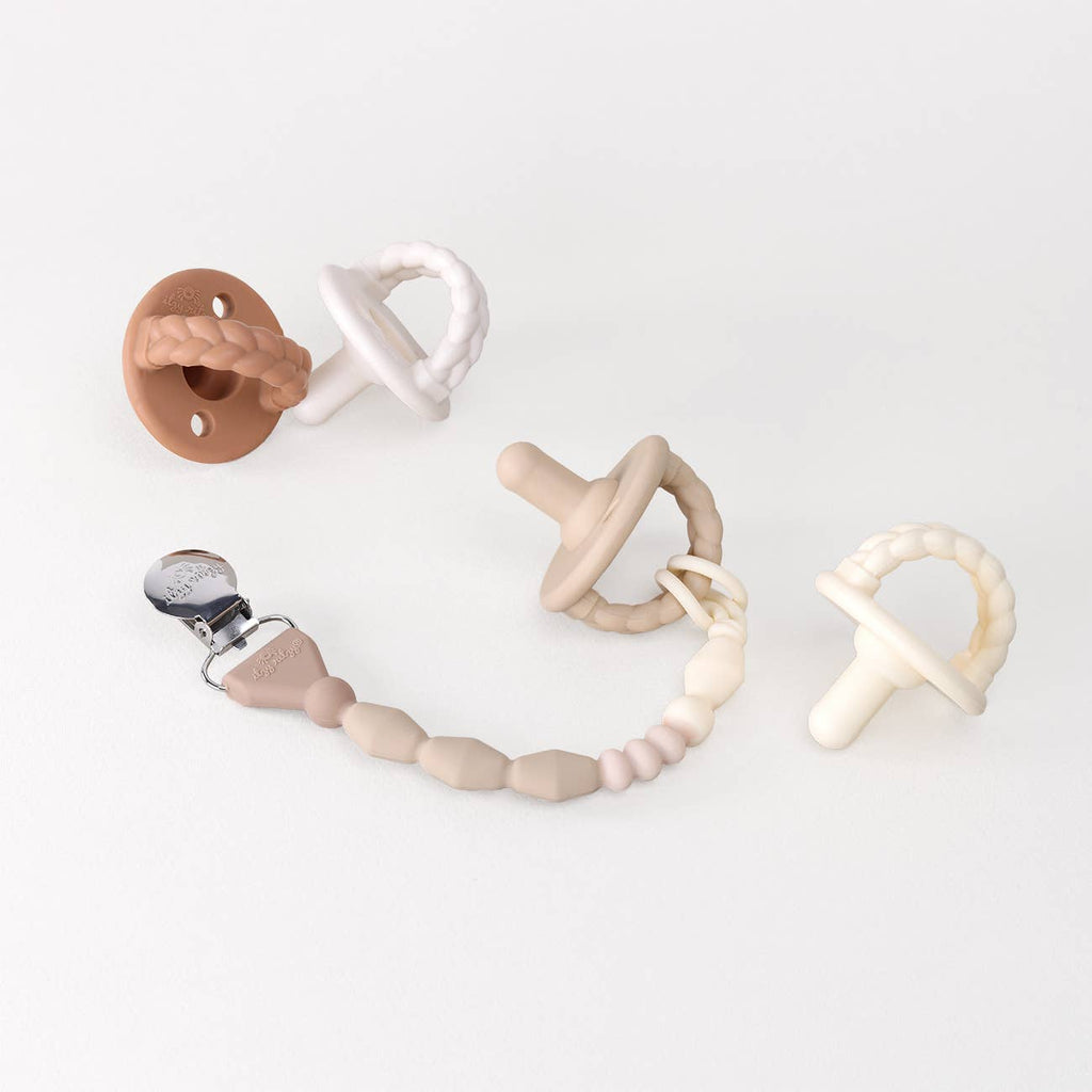*NEW OPTION* Itzy Paci Strap Plus™: Pink Bows