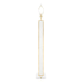 65" Blair Floor Lamp - White and Gold(Base,Harp,Finial)