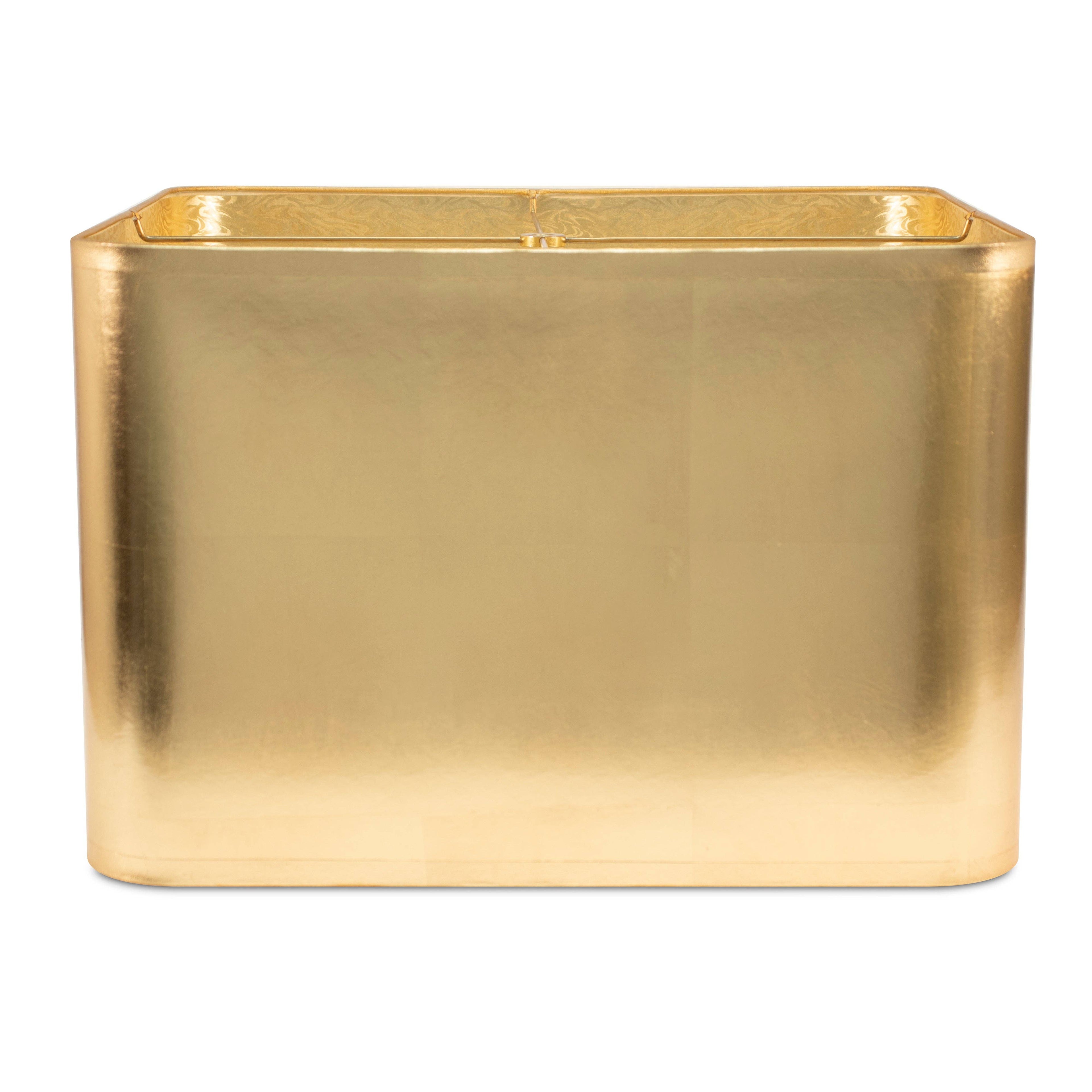 Square Gold Foil Lamp Shade 18/18" x 18/18" x 12"