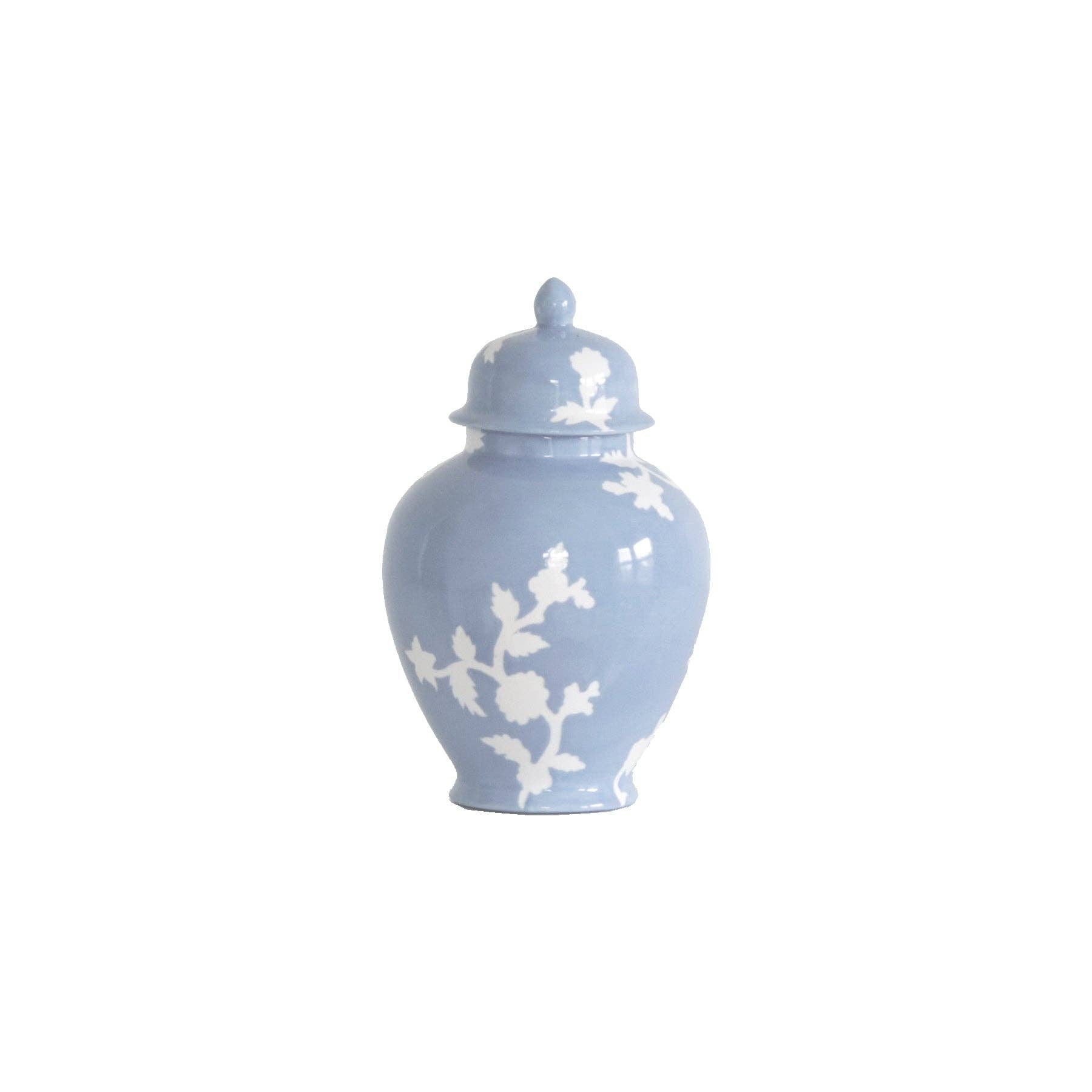 Chinoiserie Dreams Ginger Jars in Serenity Blue: Large