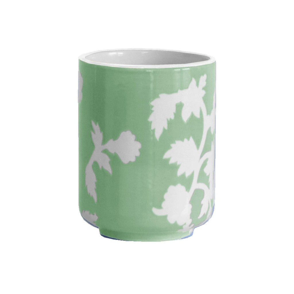 Chinoiserie Dreams Large Vase/ Utensil Holder: Serenity Blue