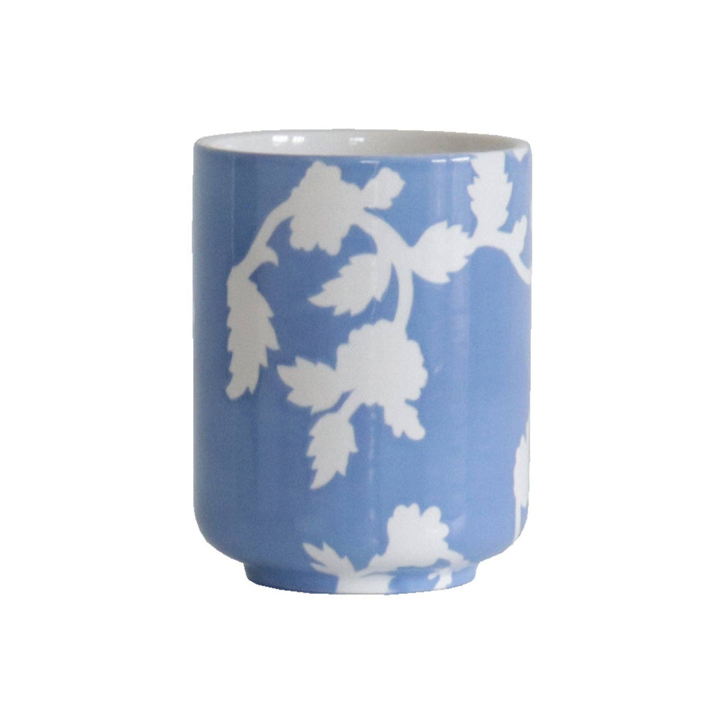Chinoiserie Dreams Large Vase/ Utensil Holder: Serenity Blue