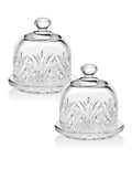 Set of Two Dublin Mini Butter Parfait: Non Leaded Crystal