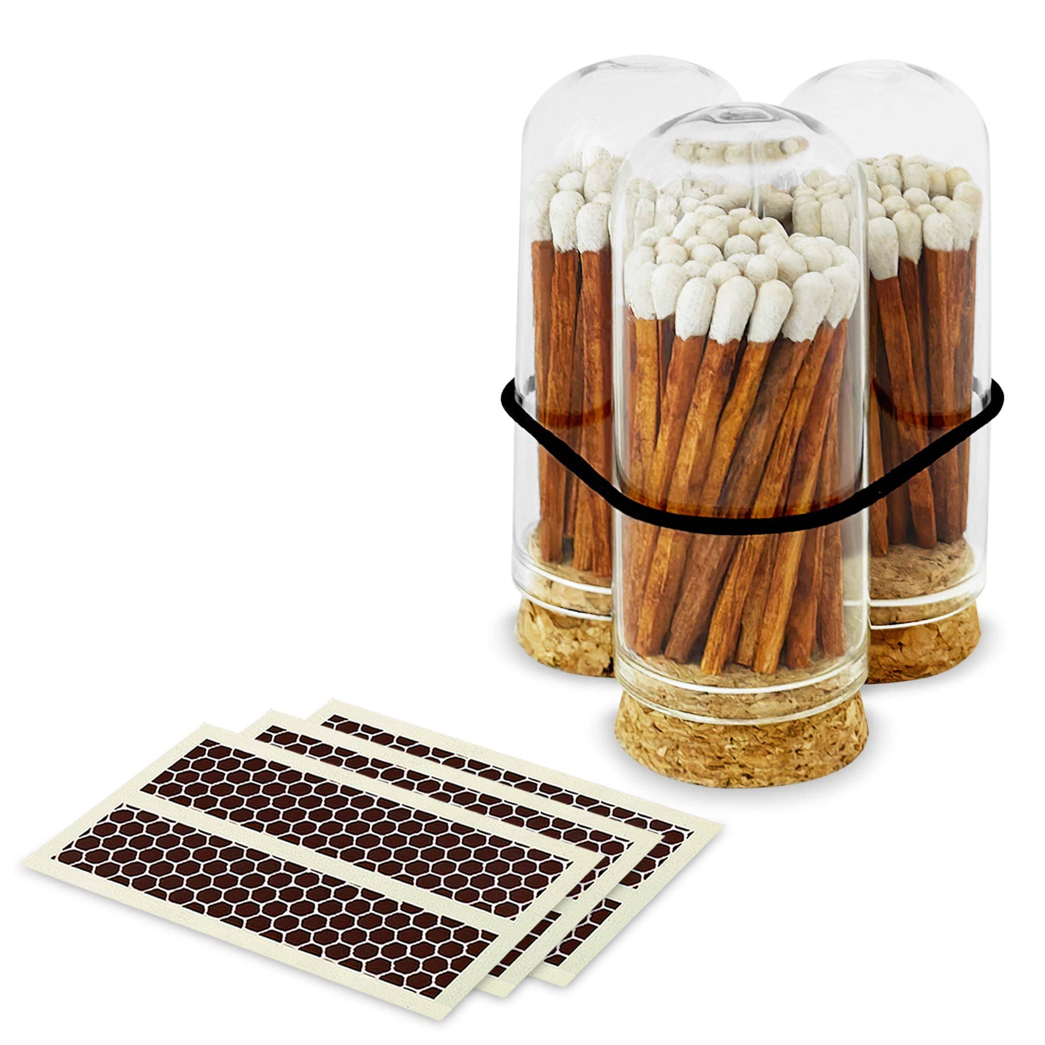 2" Matches + Mini Cloche - Colors of Your Choice + Strikers: Light Pink