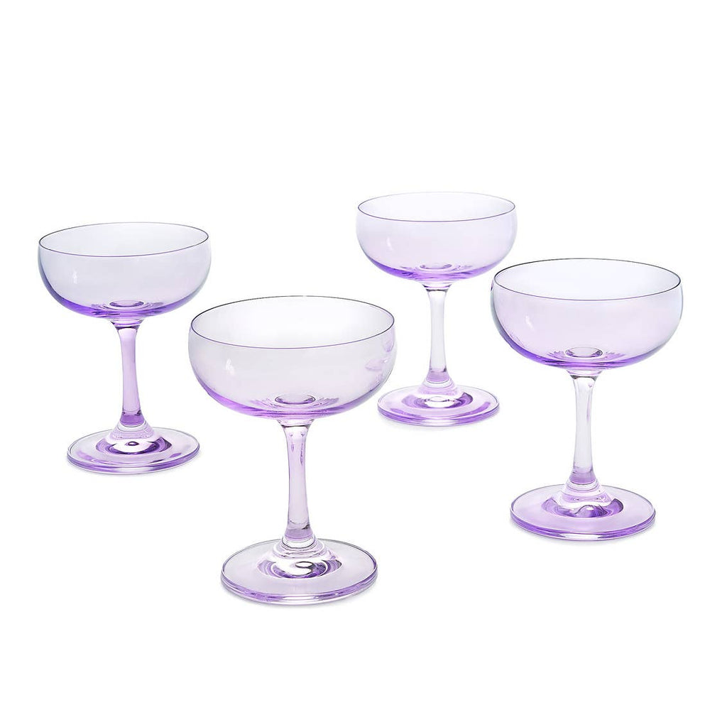 Set of Four Veneto Coupe Glasses: Ballet