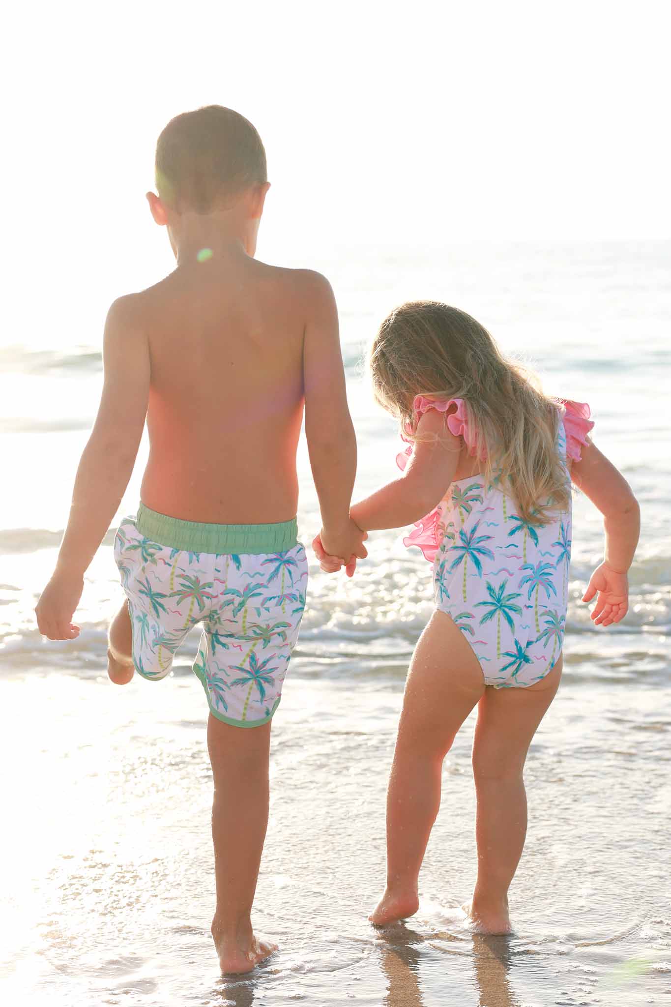 Double Ruffle One Piece | Blue Lagoon: 6-12 months