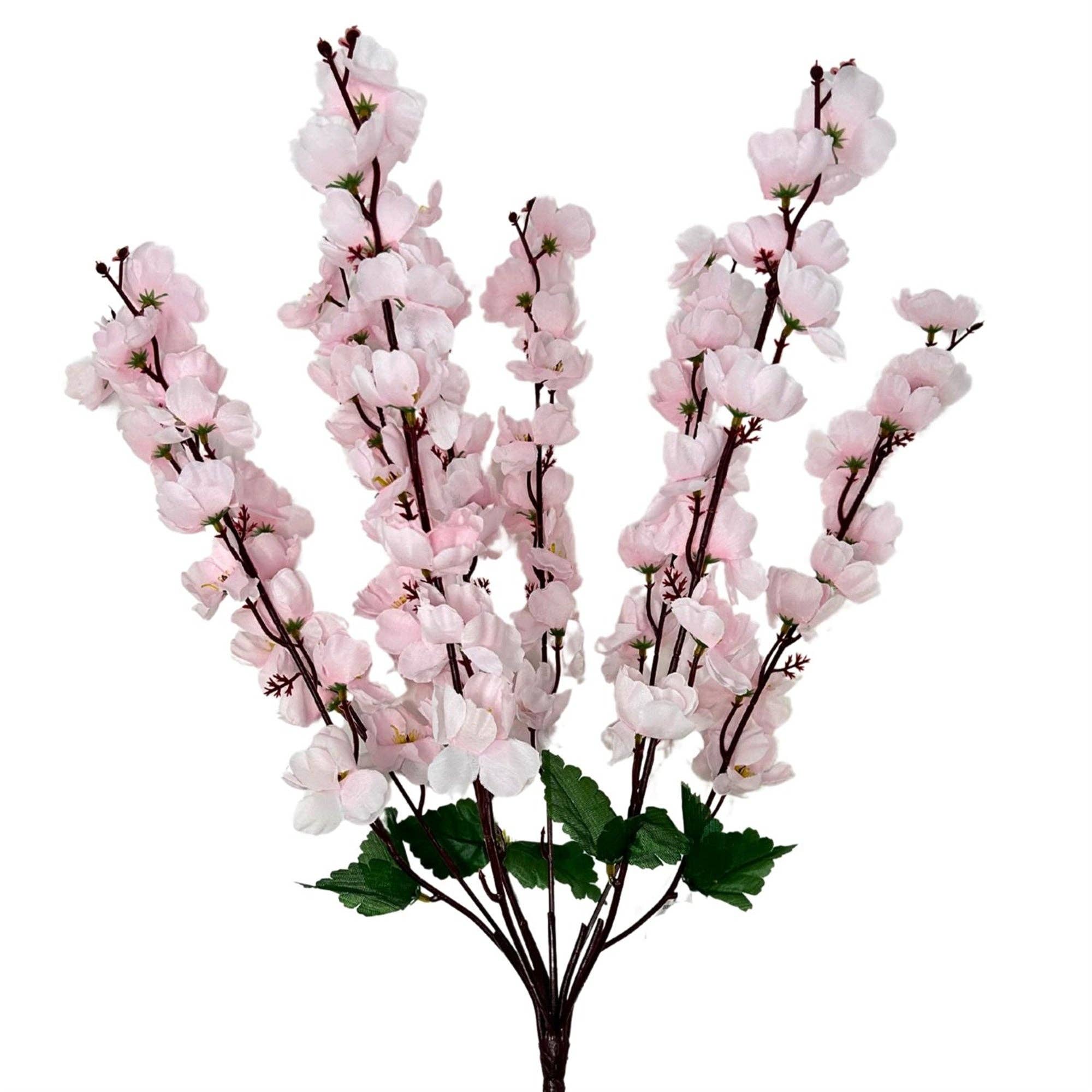 Cherry Blossom Bush x9 18" - Pink