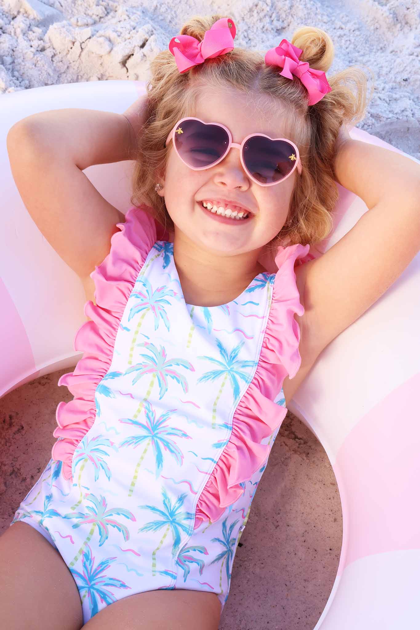 Double Ruffle One Piece | Blue Lagoon: 12-18 months