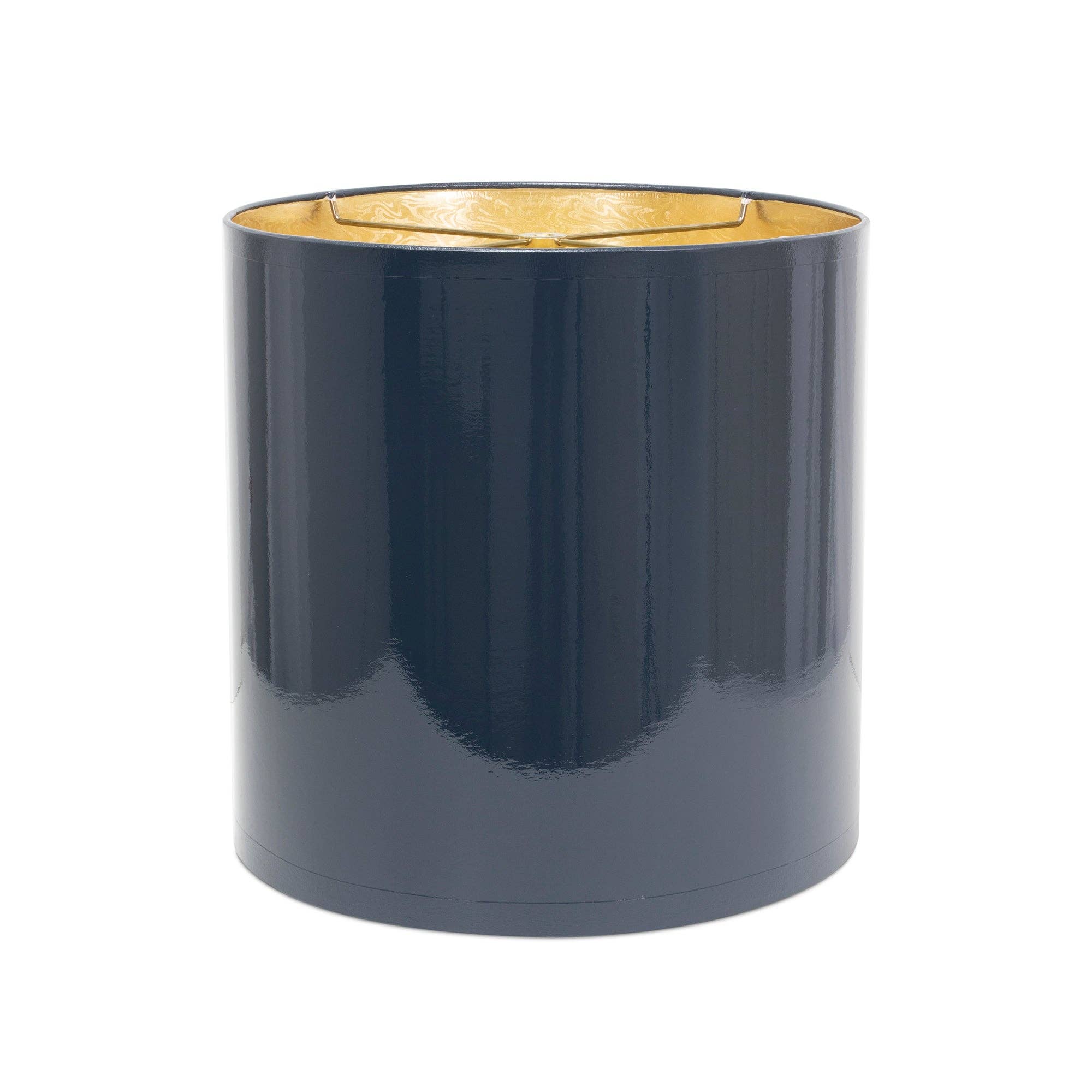 Naval Lacquer Shade with Gold Lining