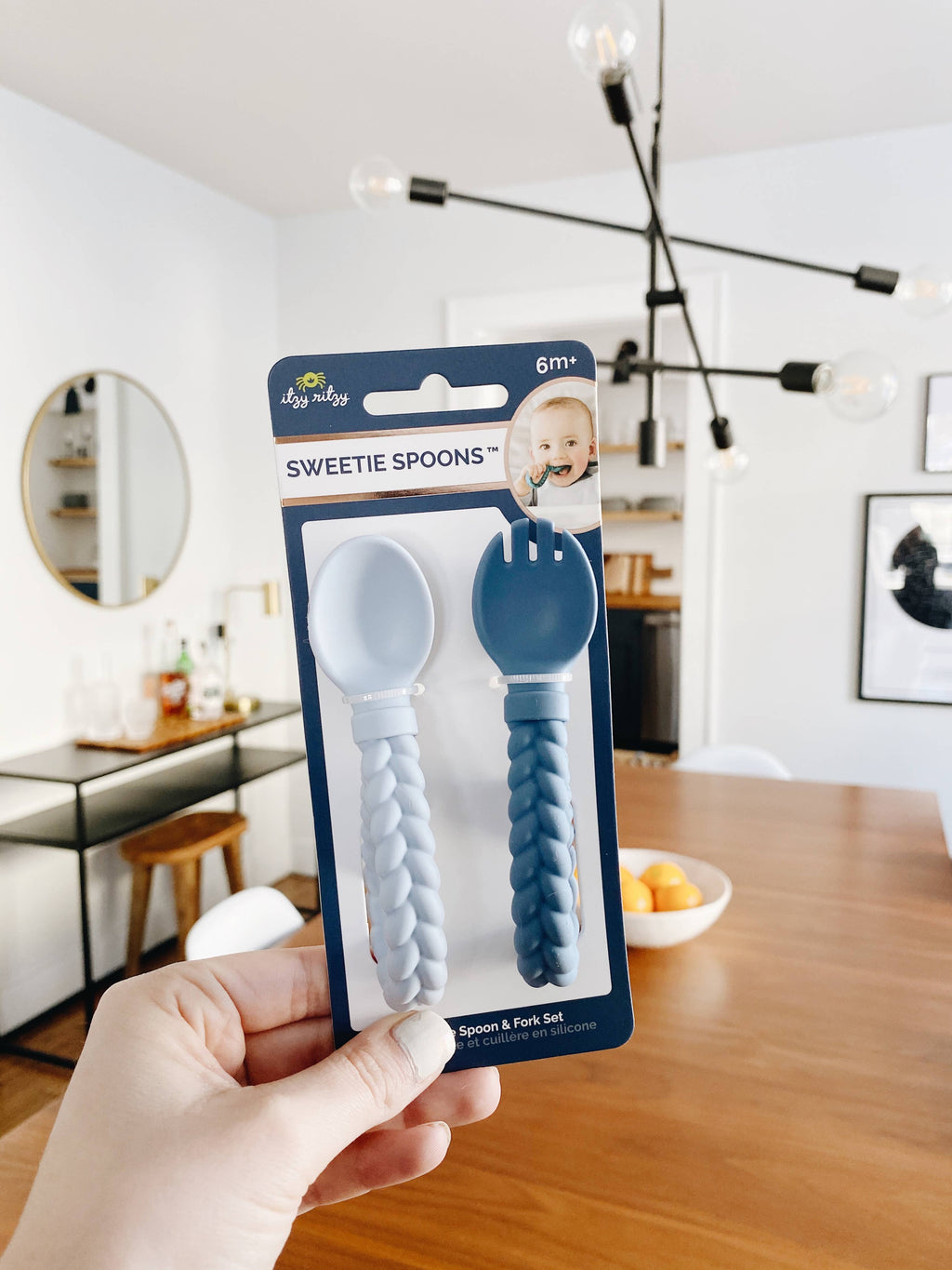 Sweetie Spoons™ Spoon + Fork Set: Mint