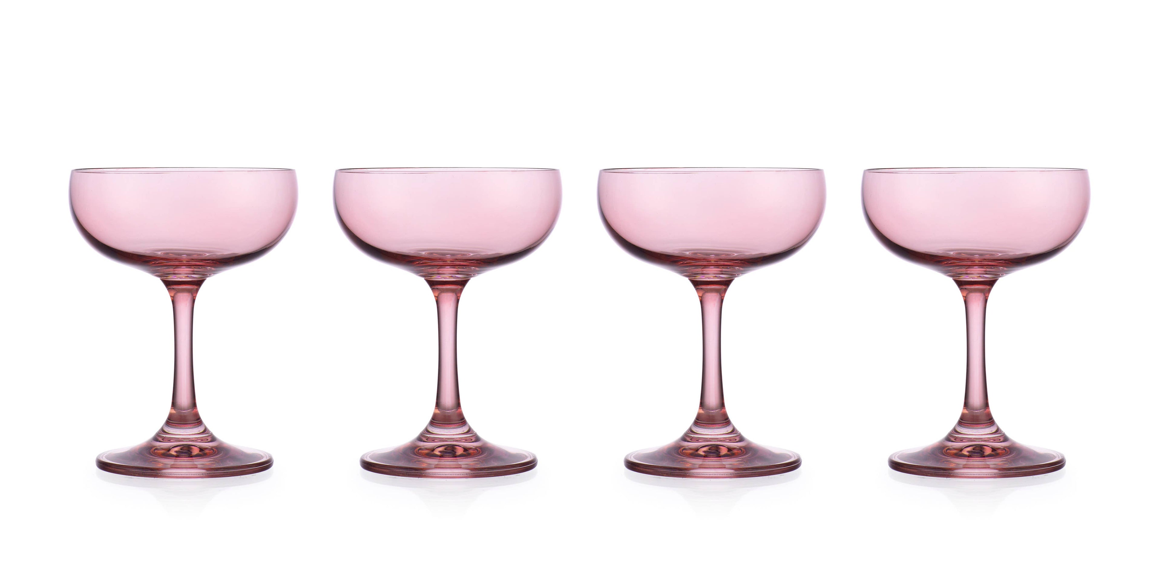Set of Four Veneto Coupe Glasses: Ballet