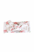 Rosy & Cozy Knit Large Bow Headwrap