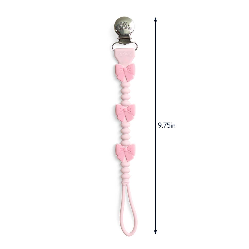 *NEW OPTION* Itzy Paci Strap Plus™: Pink Bows